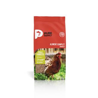 Gamme Pure Family - Aliment Complet Granulés Poule Pondeuse 20 Kg – Pure Family