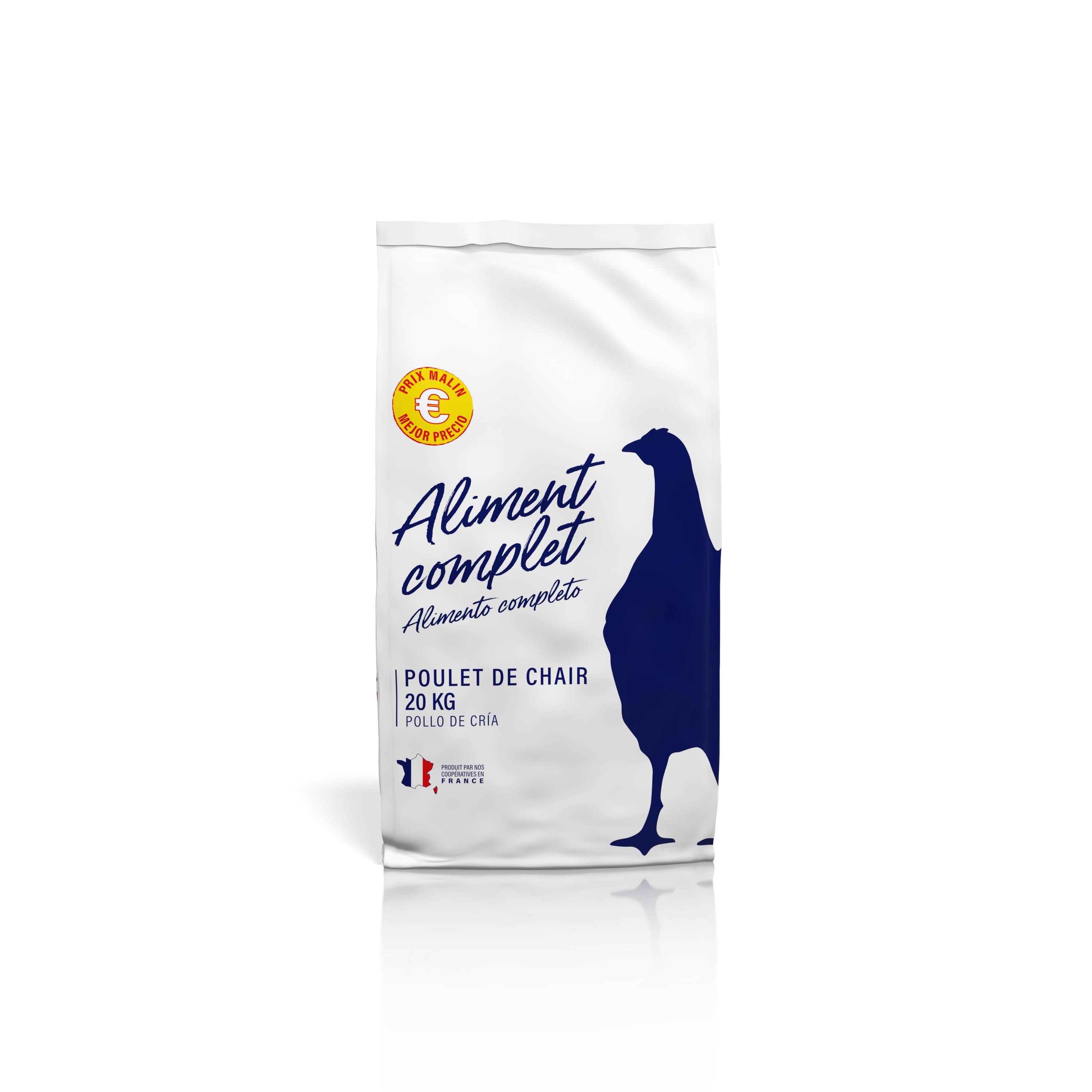 Marque Economique - Aliment complet poulet de chair - 20 kg - Image 3