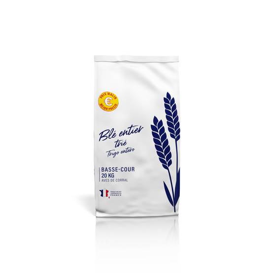 Ble Entier Blé entier trié pour volailles Eco 20 kg - No Name - Gamm vert