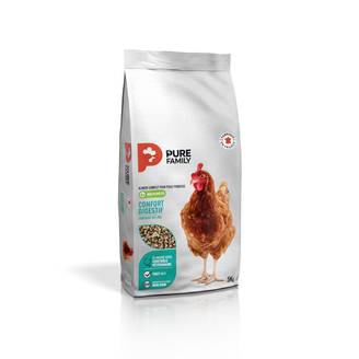 Pure Family - Aliment Complet poule pondeuse Confort digestif 5 kg - Pure Family