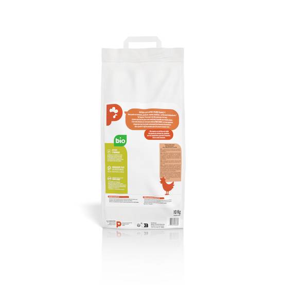 Pure Family - Maïs Concassé bio pour volailles 10 kg - Pure Family - Image 2