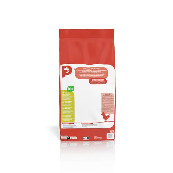 Pure Family - Aliment Complet Granulés Poule Pondeuse Bio 20 Kg - Pure Family - Image 3