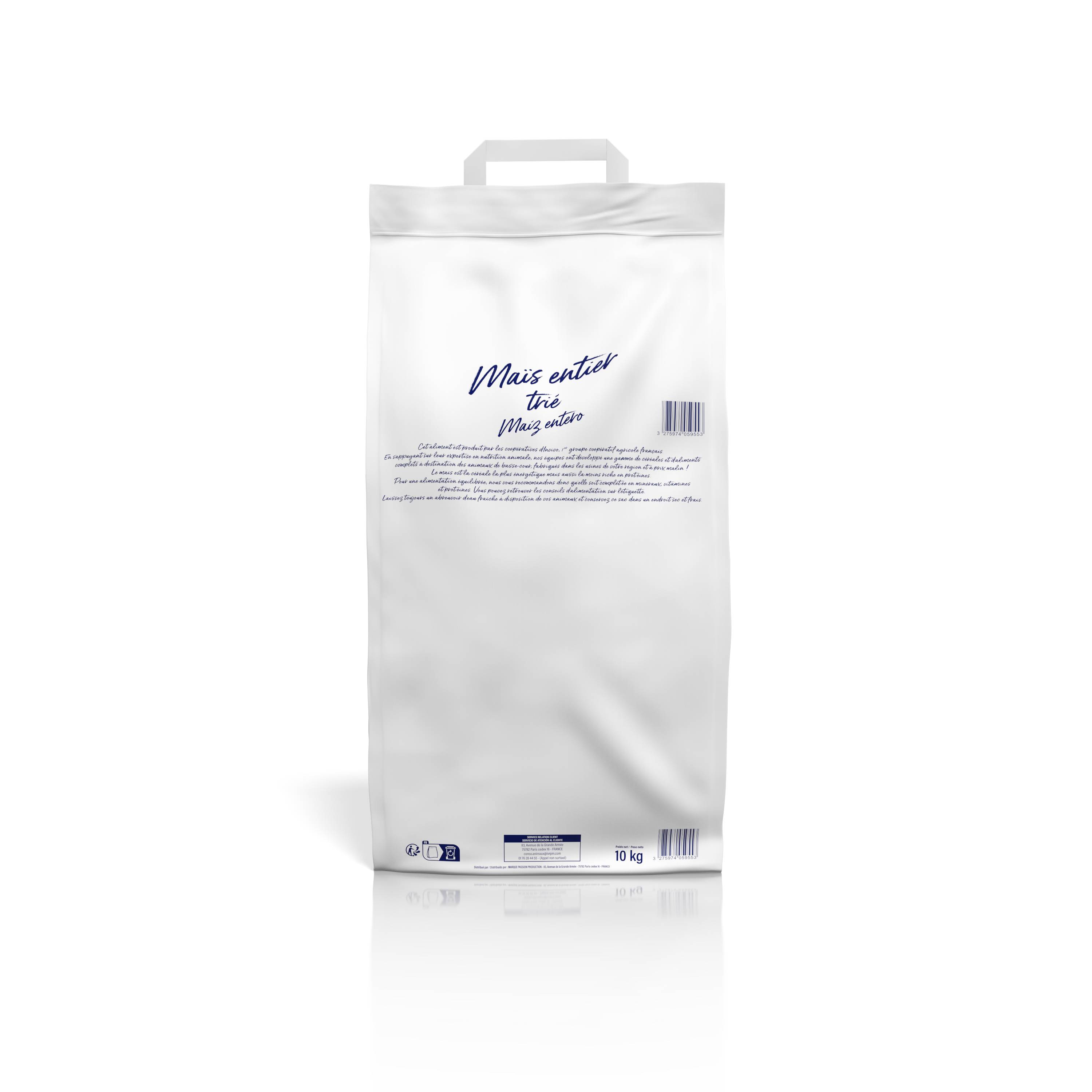 Marque Economique - Maïs entier trié pour volaille Eco 10 Kg - No Name - Image 1