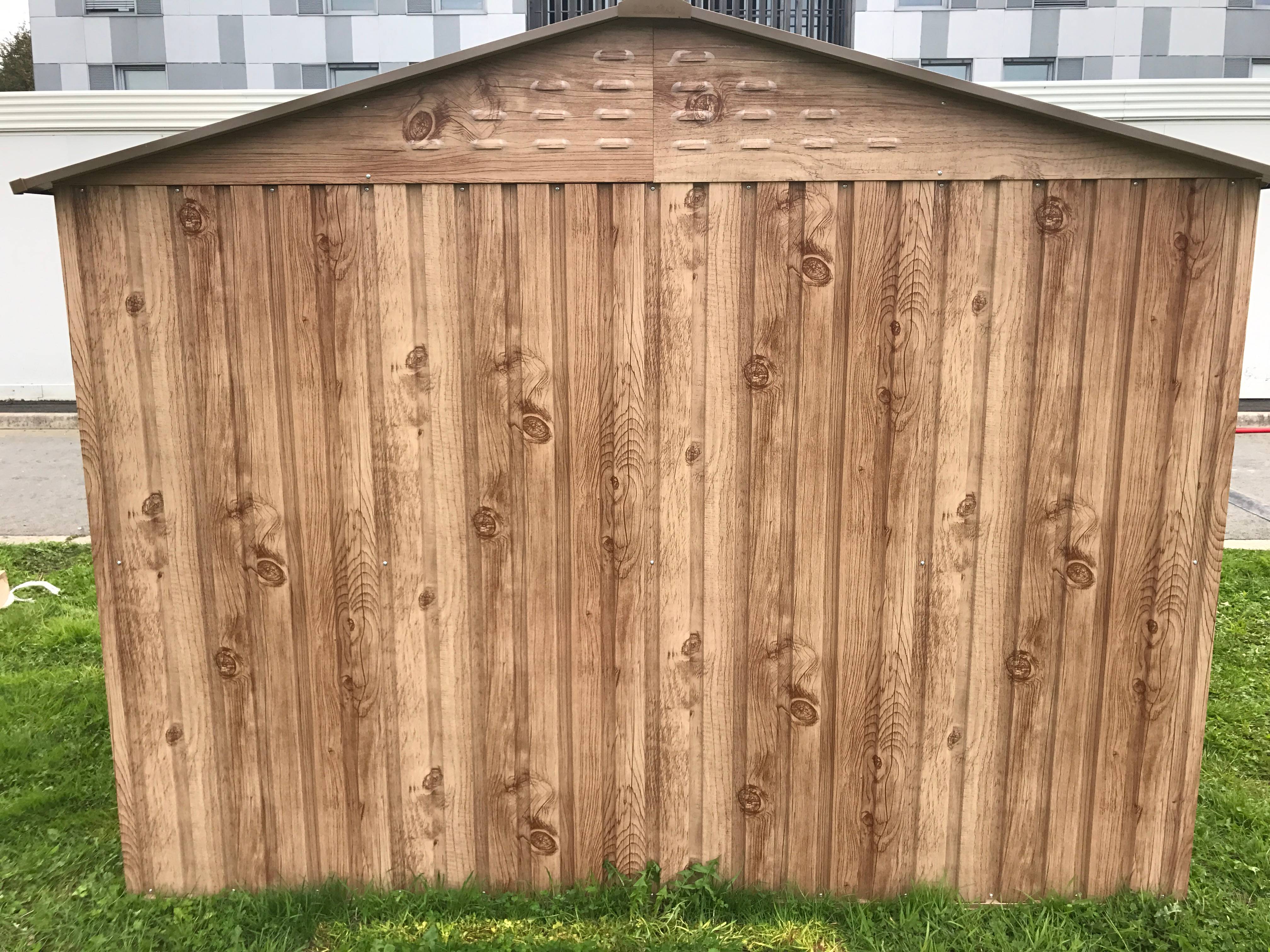 Duramax - Abri de Jardin Métal Imitation Bois 7,25m² Ep.33mm - DURAMAX - Image 3