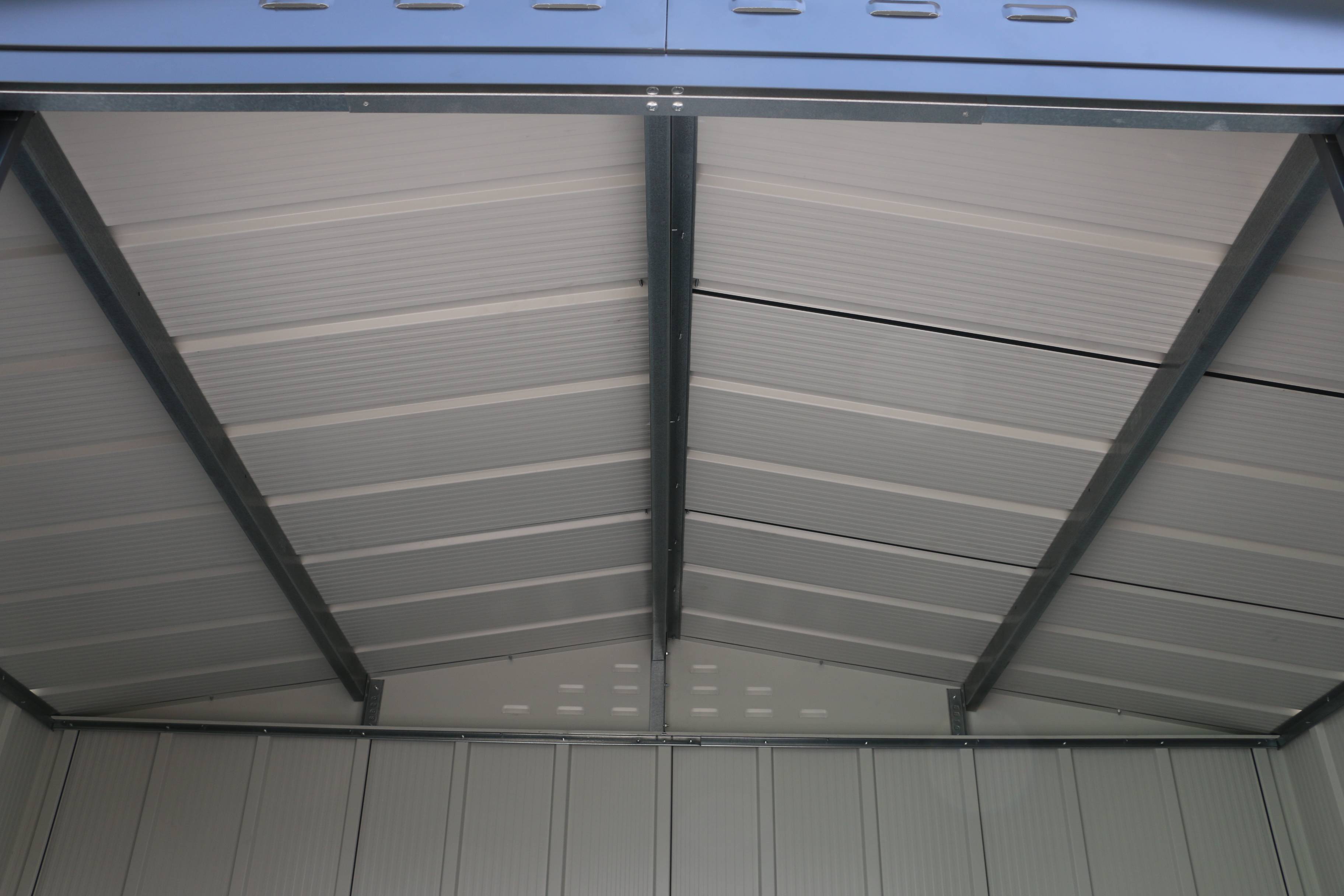 Duramax - Abri de Jardin Métal Imitation Bois 7,25m² Ep.33mm - DURAMAX - Image 4