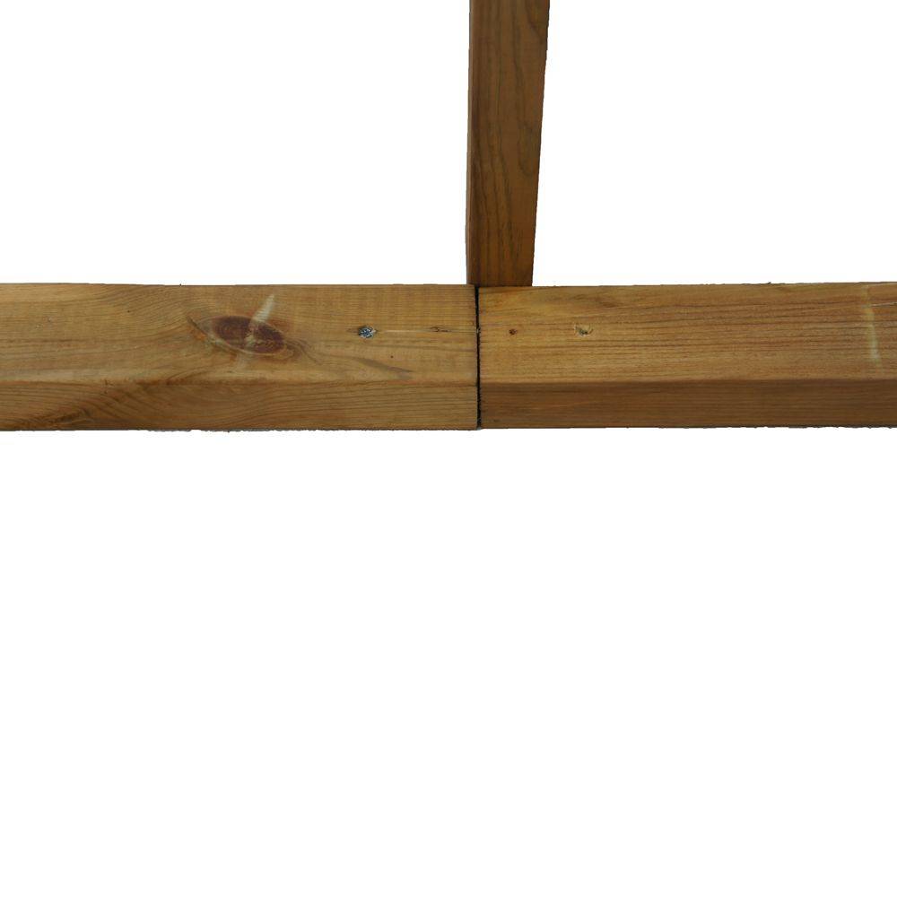 Pergola bois traité marron - Couv'Terrasse® - Image 5
