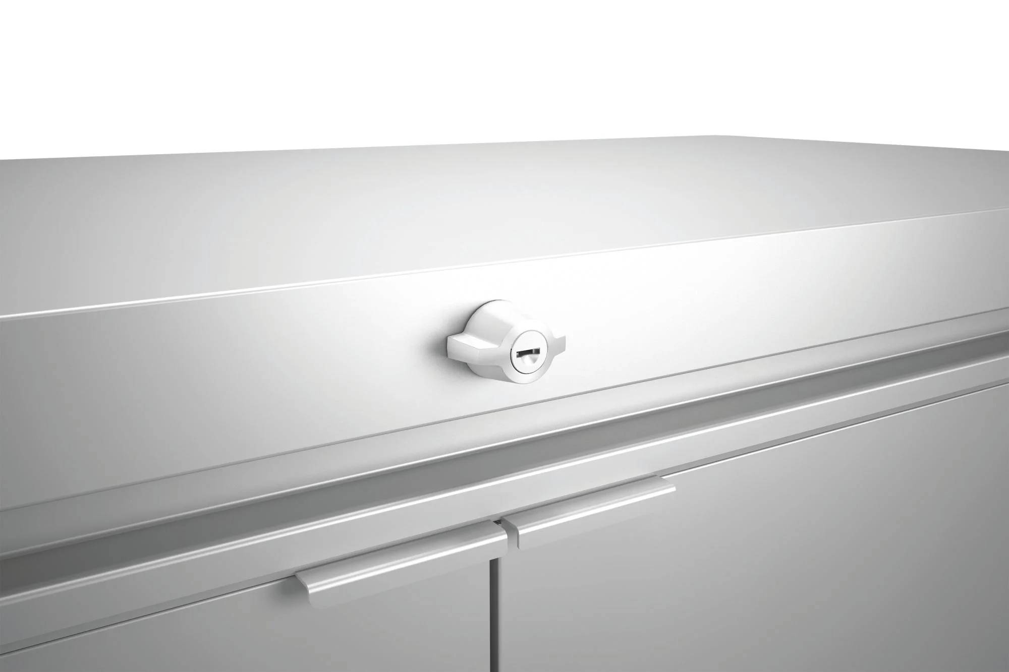 Grande armoire basse HighBoard L160 H118 cm Biohort gris foncé - Image 9