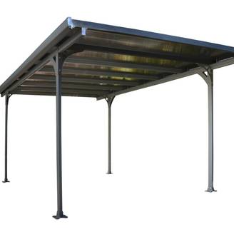 Canopia by Palram - Carport polycarbonate aluminium gris anthracite – PALRAM