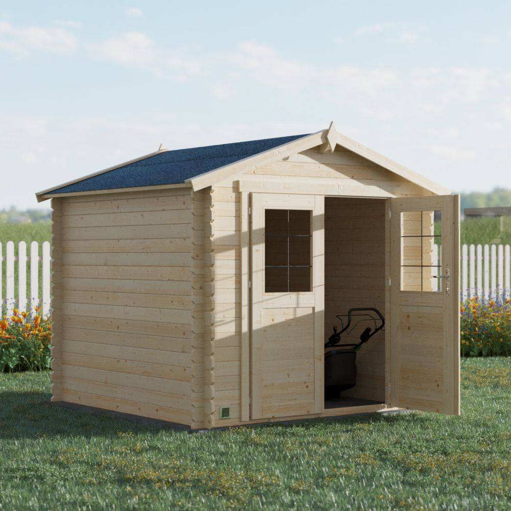 Cerland - Abri de Jardin Epicéa Brut 4,9m² - Cerland - Image 5
