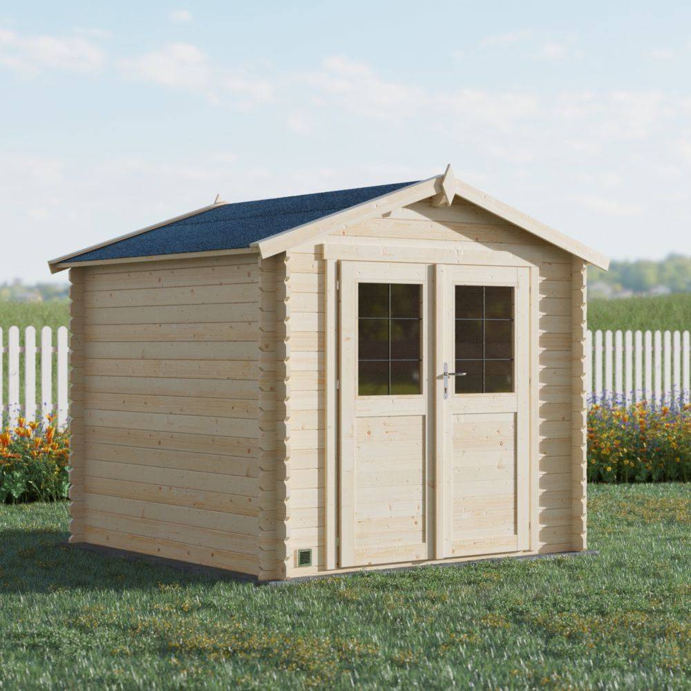 Cerland - Abri de Jardin Epicéa Brut 4,9m² - Cerland - Image 4