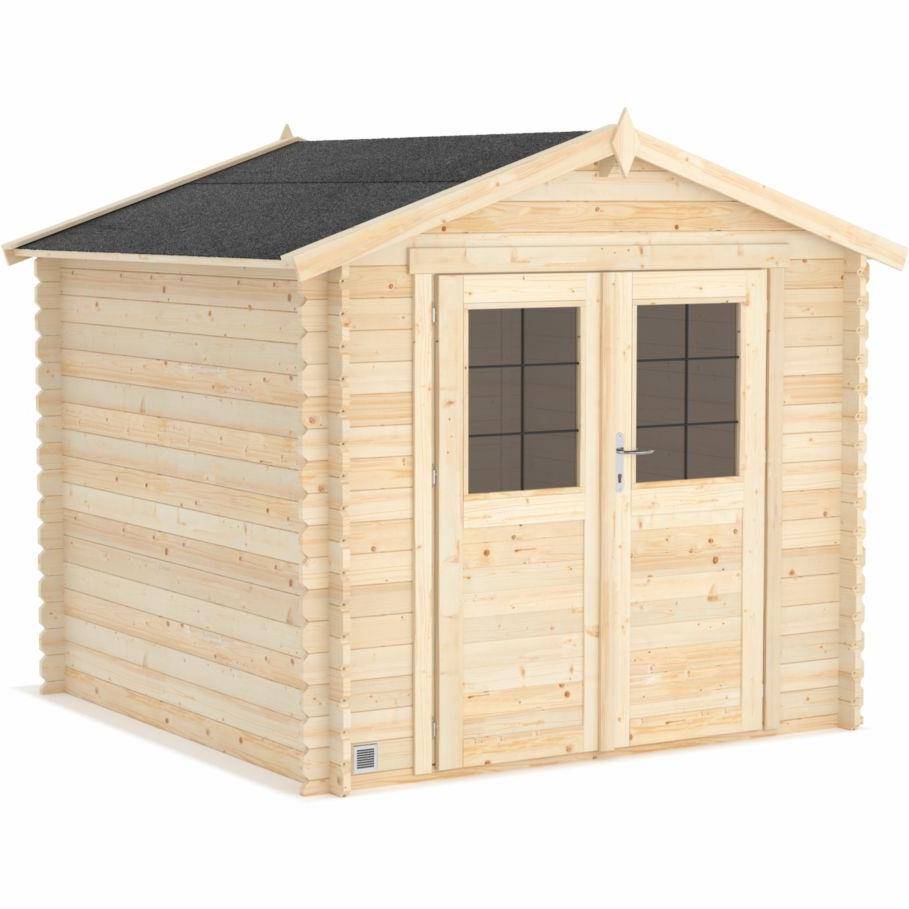 Cerland - Abri de Jardin Epicéa Brut 4,9m² - Cerland - Image 1