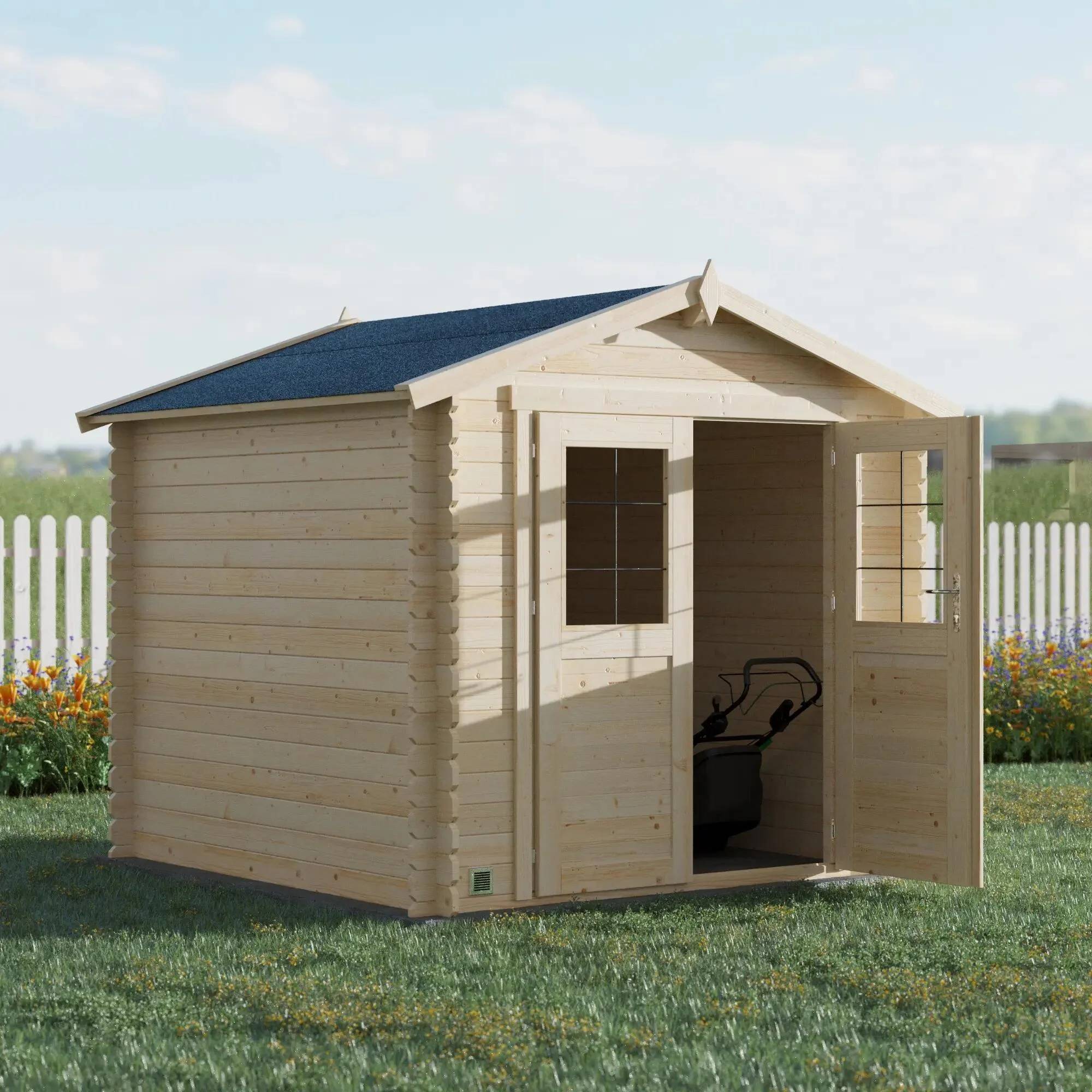 Cerland - Abri de Jardin Epicéa Brut 4,9m² - Cerland - Image 10