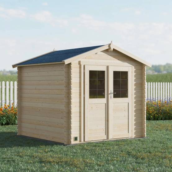 Cerland - Abri de Jardin Epicéa Brut 4,9m² - Cerland - Image 9
