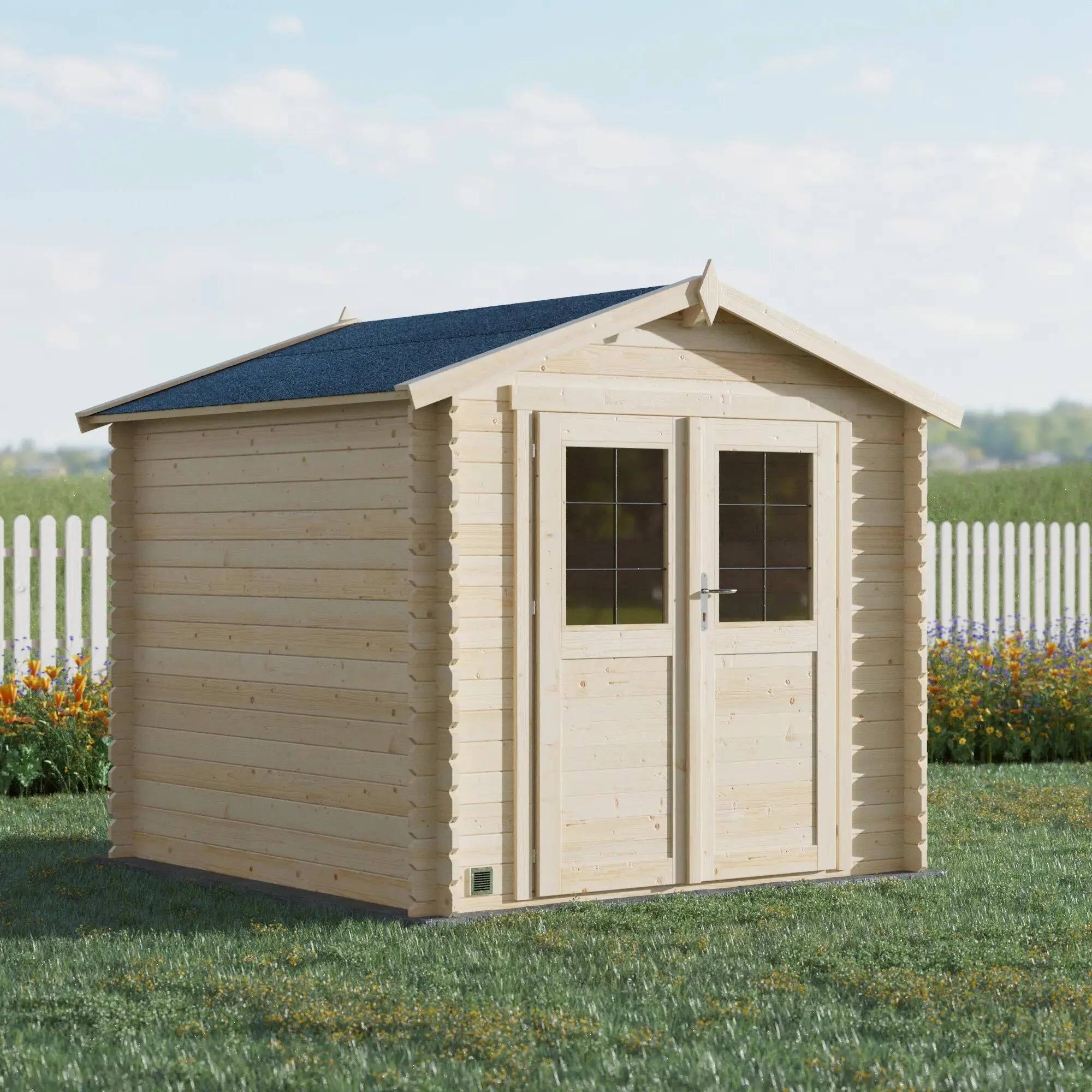 Cerland - Abri de Jardin Epicéa Brut 4,9m² - Cerland - Image 9