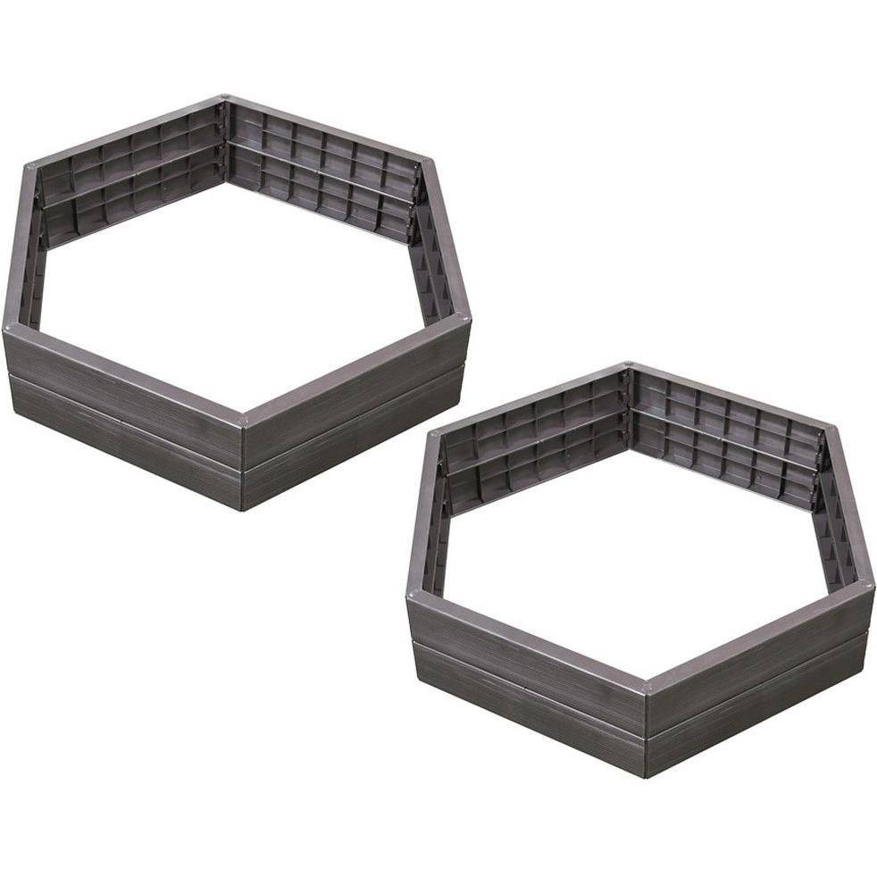 Kit de 2 carrés potager Ergo avec 2 sets d'extension - Image 12