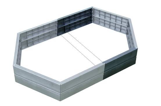 Kit de 2 carrés potager Ergo avec 2 sets d'extension - Image 13