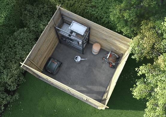 Cerland - Abri de Jardin Bois Épicéa - Cerland - Image 5