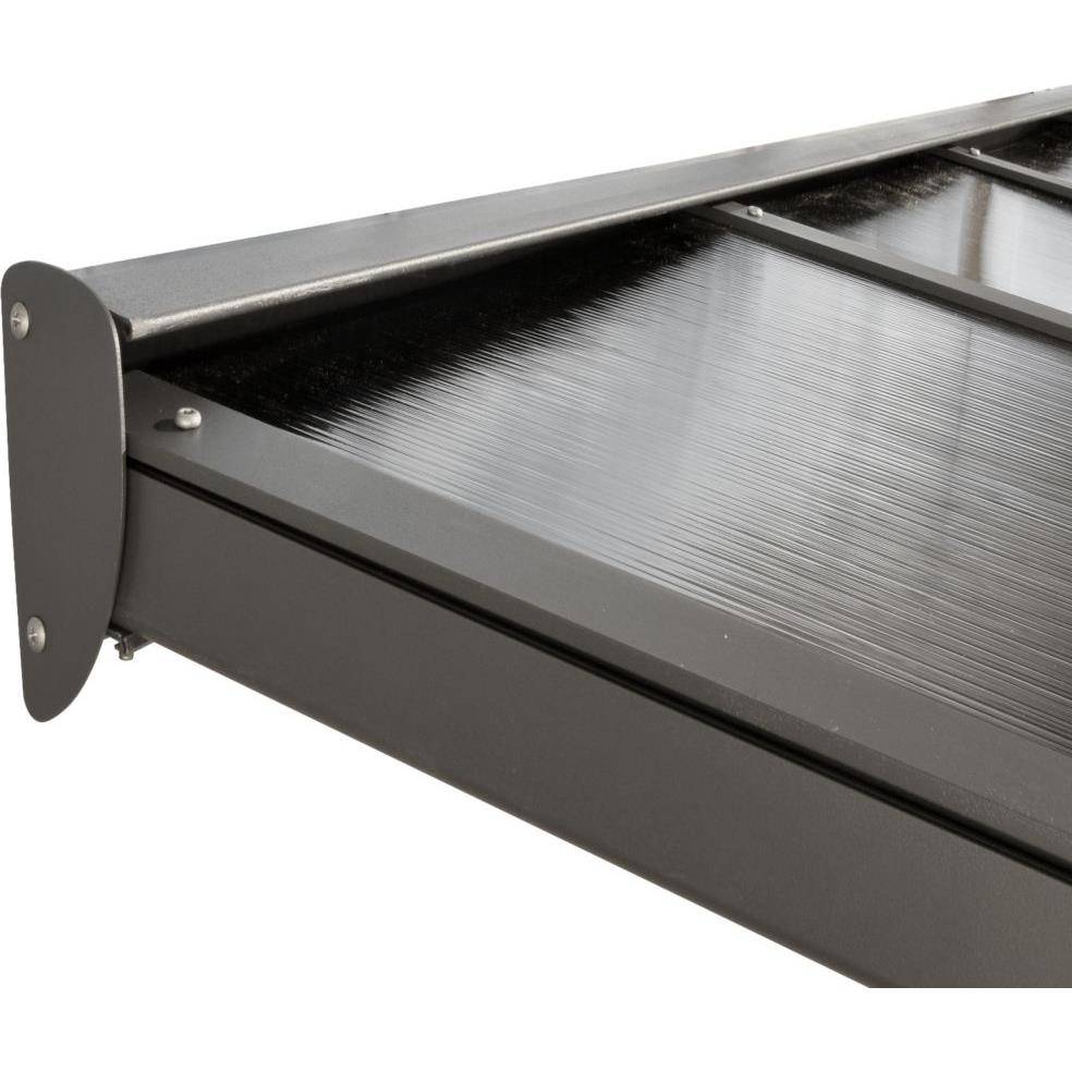 Tonnelle adossée aluminium et toit en polycarbonate 15 M2 - Image 7