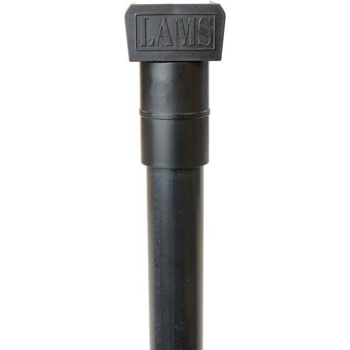 LAMS - Serre de jardin verre trempé aluminium brut 8,1 m² Carvi avec embase - Lams - Image 3