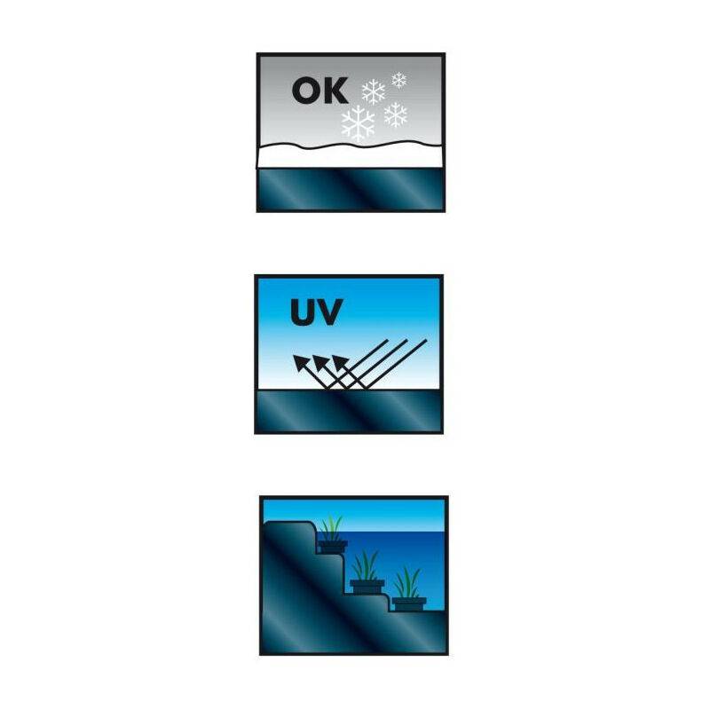 Bâche pour bassin AquaLiner 6 x 7 m Ubbink - Image 5