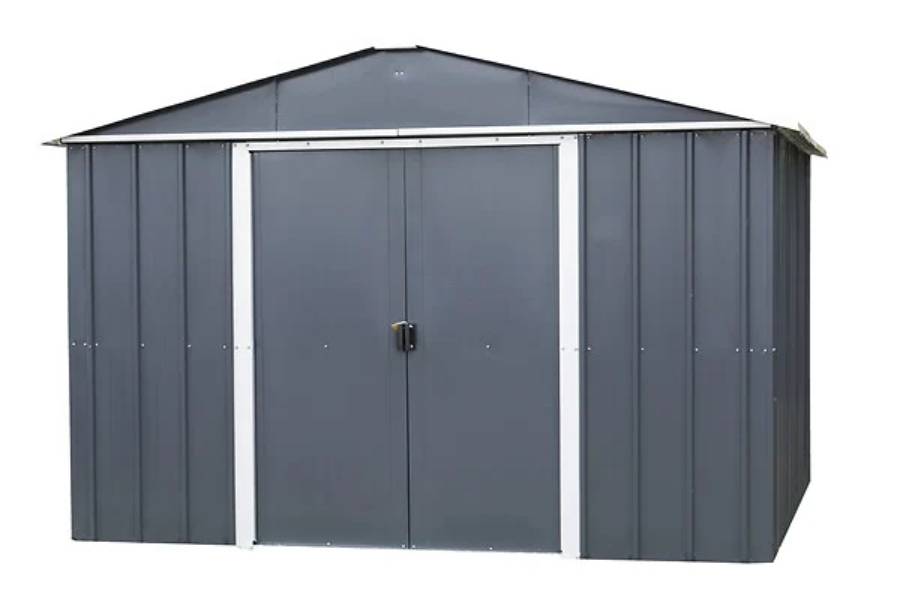 Yardmaster - Abri De Jardin Métal Acier Gris Anthracite 11m² Ep.30mm - YARDMASTER - Image 3