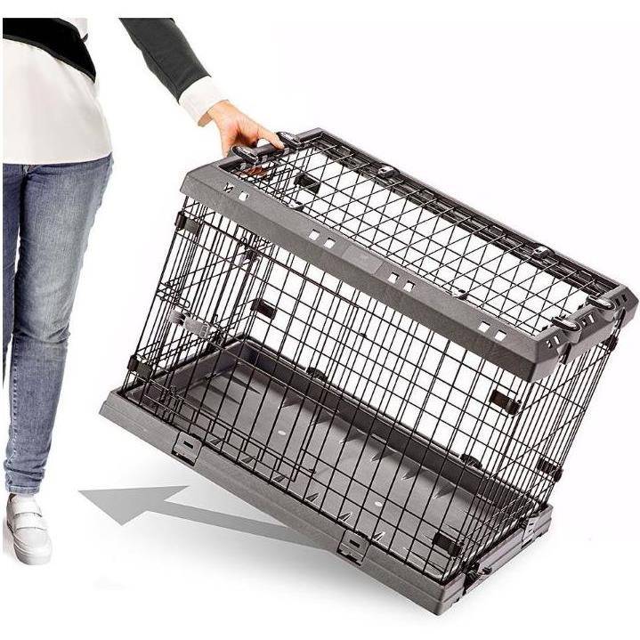 Ferplast - Cage de transport pour chien avec roulettes - Ferplast - Image 1