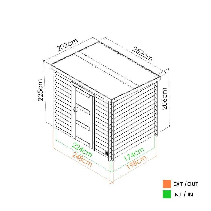 Cerland - Abri de jardin Nicia Modern – Cerland - Image 4