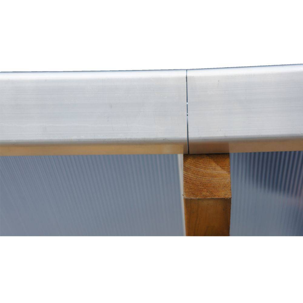 Pergola Toit Bois Traité Polycarbonate – BOIS TRAITÉ AUTOCLAVE - Image 1