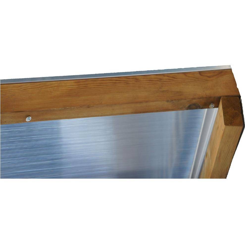 Pergola Toit Bois Traité Polycarbonate – BOIS TRAITÉ AUTOCLAVE - Image 3