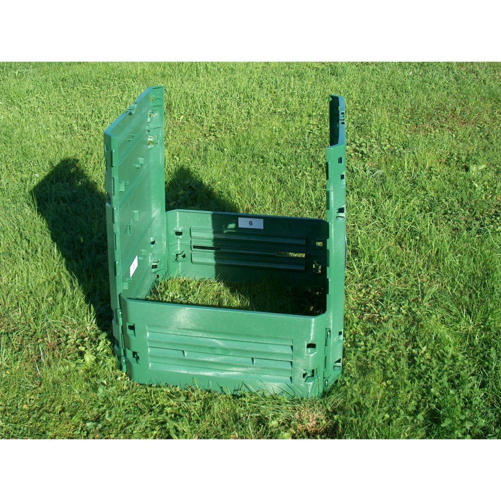 Composteur GARANTIA Thermo-King 900L vert + grille de fond - Image 6