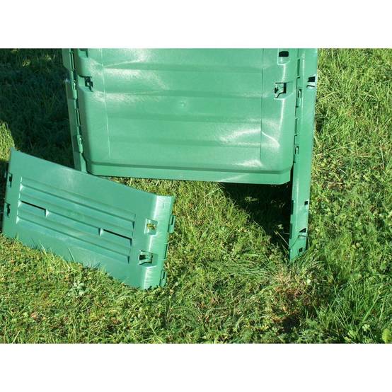 Composteur GARANTIA Thermo-King 900L vert + grille de fond - Image 2