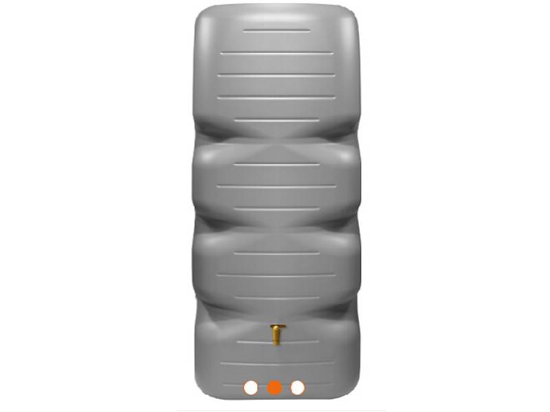 Garantia - Récupérateur d'eau de pluie 1000L robinet et collecteur inclus gris béton - GARANTIA - Image 3
