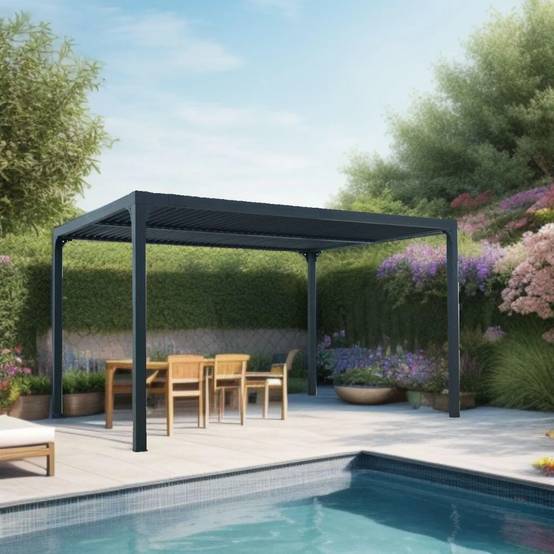 Pergola autoportante bioclimatique 10.80 m2 - Image 10