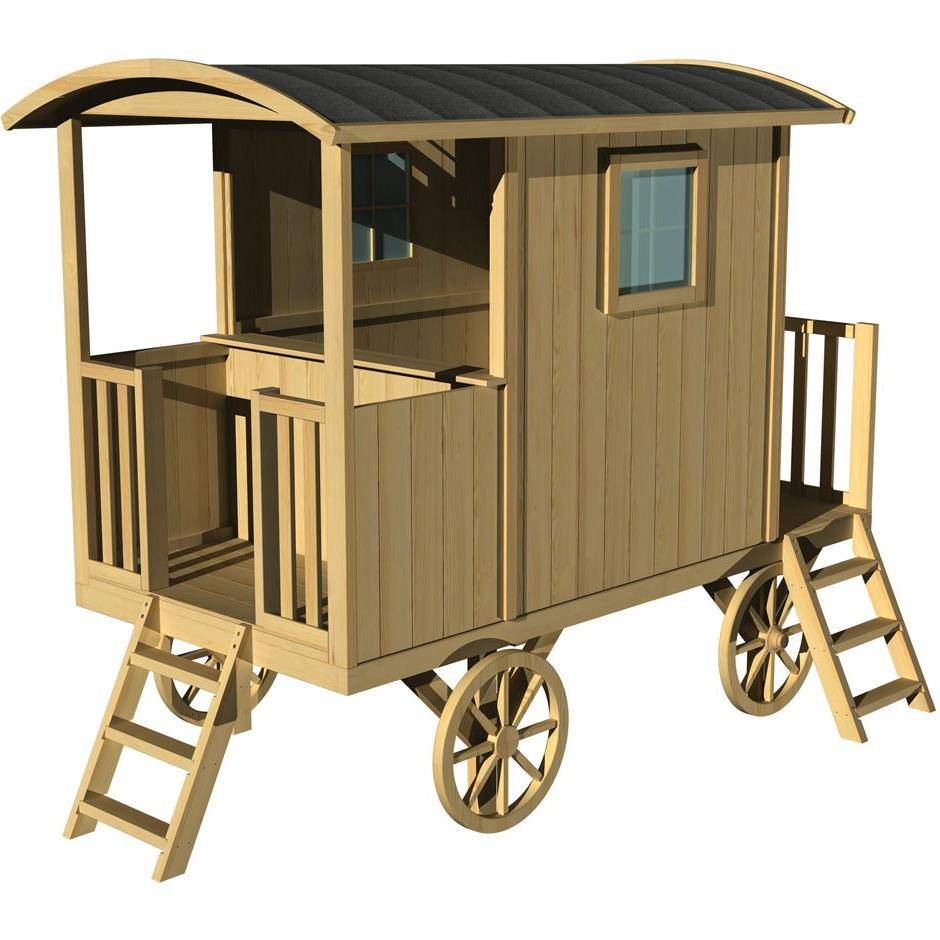 Soulet - Cabane Enfant Roulotte - Carry - Image 5