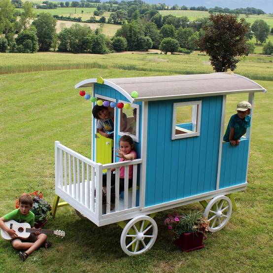 Soulet - Cabane Enfant Roulotte - Carry - Image 7