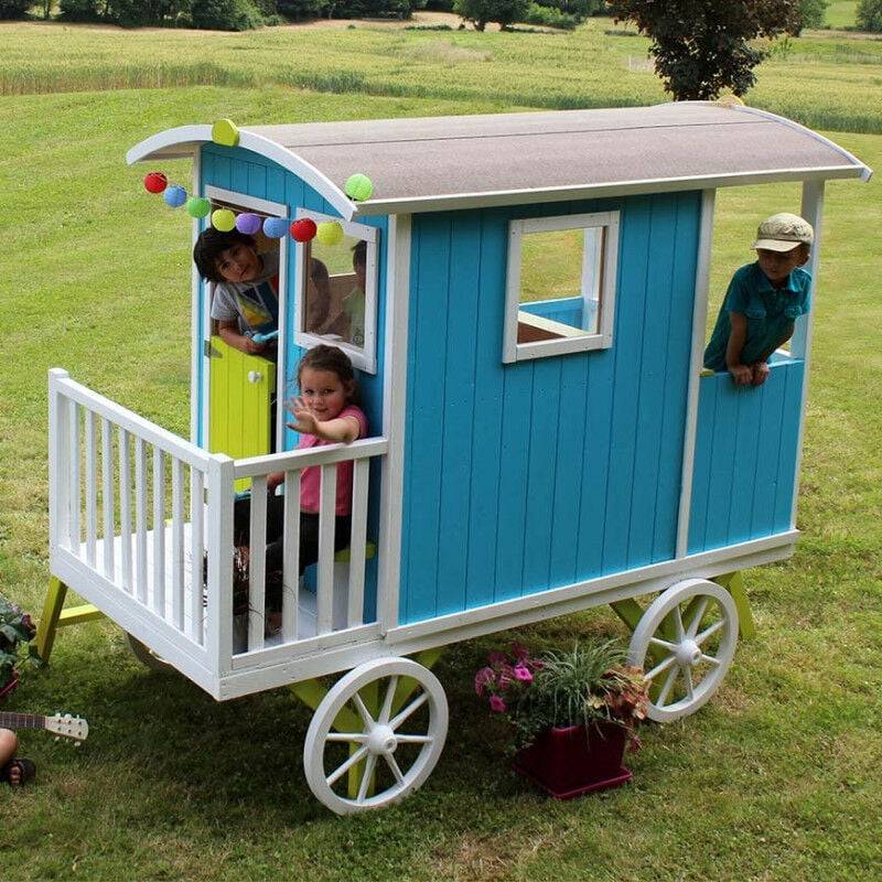 Soulet - Cabane Enfant Roulotte - Carry - Image 9