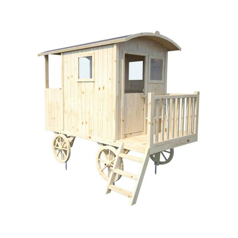 Soulet - Cabane Enfant Roulotte - Carry - Image 13
