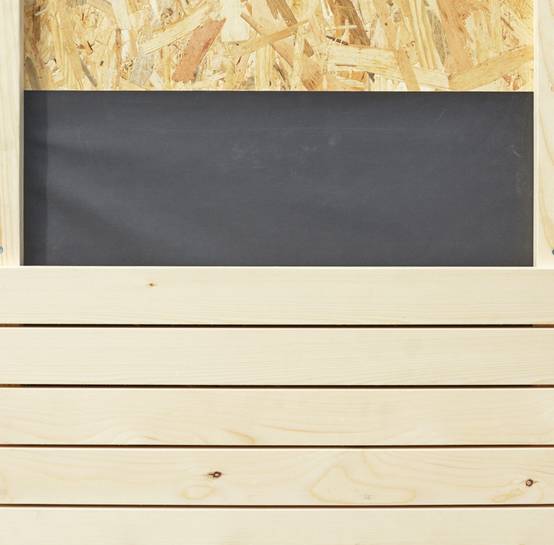 Decor et Jardin - Abri De Jardin Bois PVC Gris-Anthracite Toit Plat Semi-Habitable 16,7m² Ep.90mm – DECOR ET JARDIN - Image 23