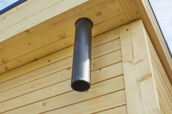 Decor et Jardin - Abri De Jardin Bois PVC Gris-Anthracite Toit Plat Semi-Habitable 16,7m² Ep.90mm – DECOR ET JARDIN - Image 9