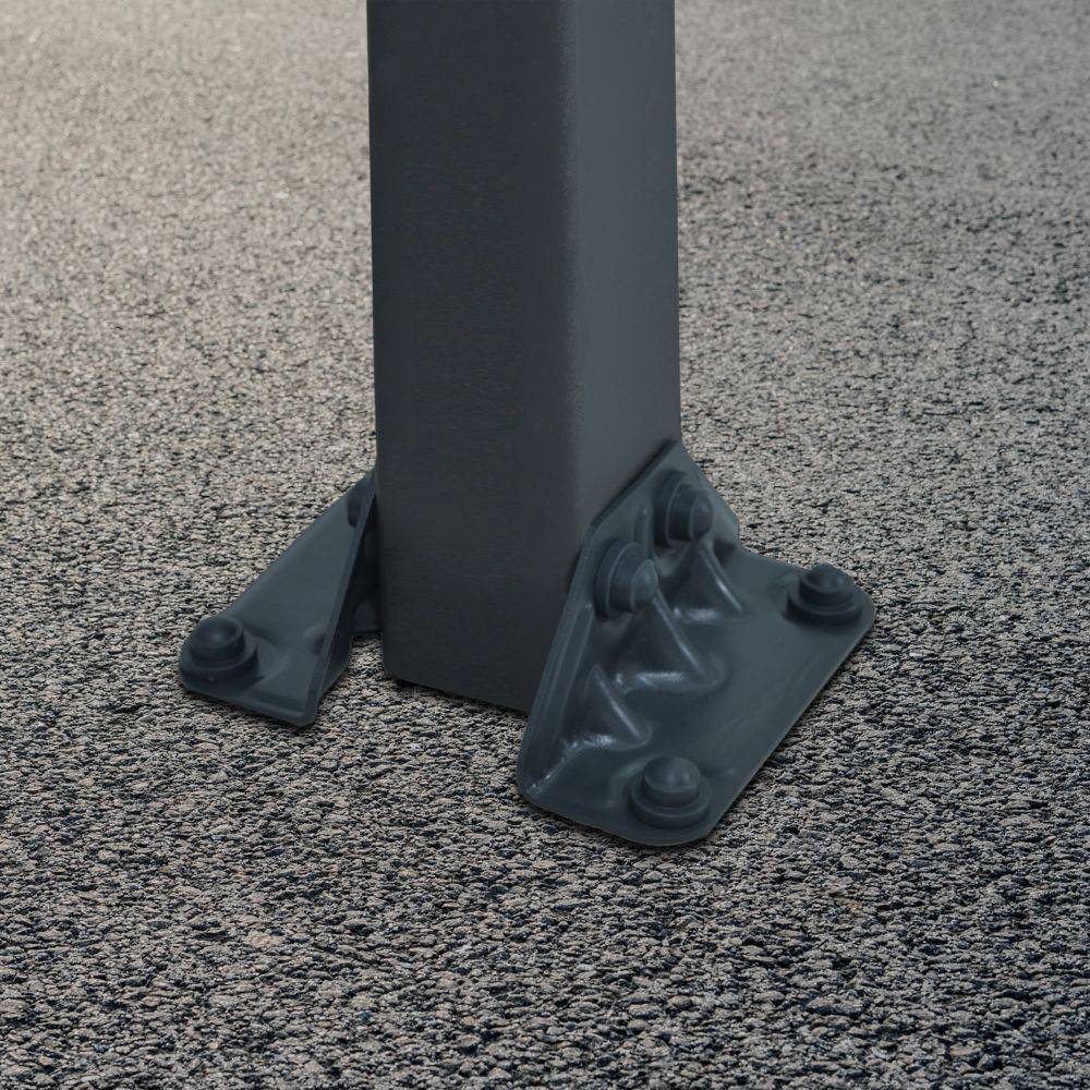 Carport Arcadia 6400 Polycarbonate Gris Anthracite 23,1 m² - PALRAM - Image 6