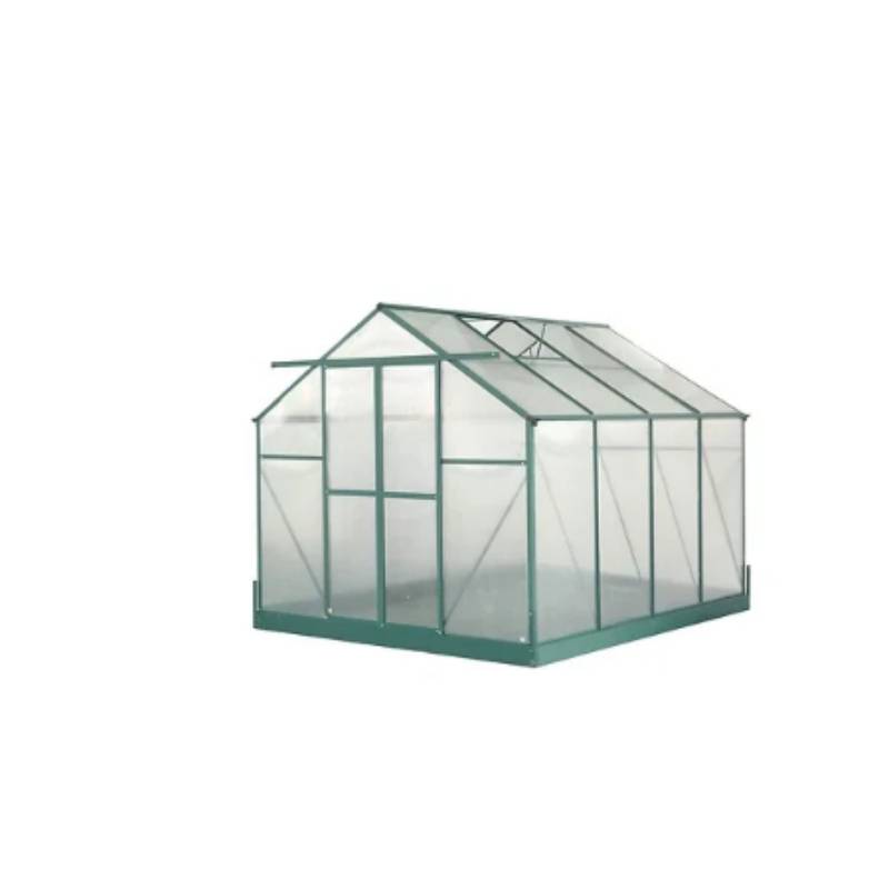 Serre de Jardin Aluminium Polycarbonate 4 mm Vert 7,44 m² SR3024J - HABRITA - Image 18