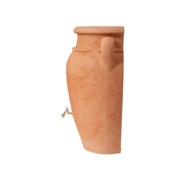Garantia - Récupérateur d'eau de pluie 260L collecteur et robinet inclus PP coloris terre cuite - GARANTIA - Image 6