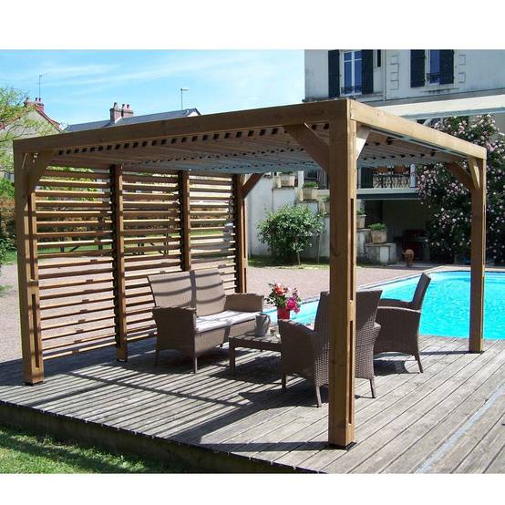 Pergola Bois THT - HABRITA - Image 5