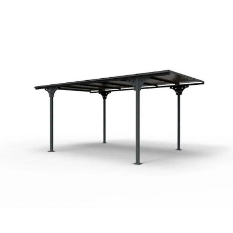 Carport aluminium toit polycarbonate : 1 voiture - 14,70 M2 - Image 6