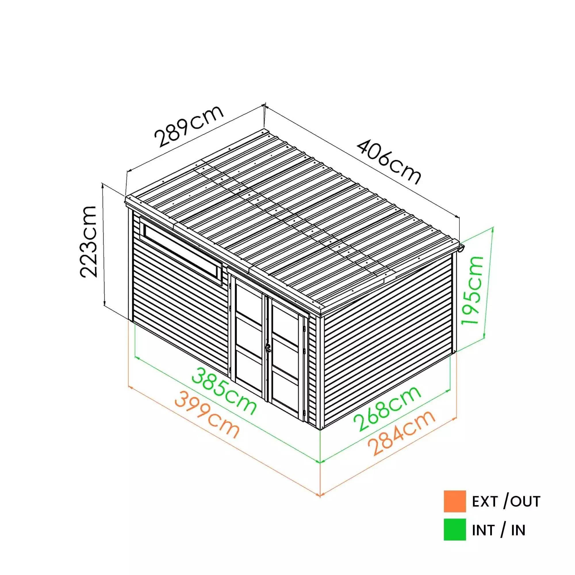 Cerland - Abri de jardin Shelty+ Modern - Cerland - Image 5