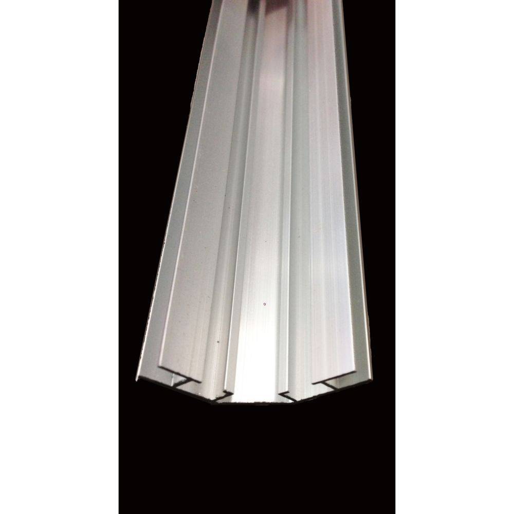 Serre de jardin Polycarbonate Aluminium Gris 2,39 m² SR1912J - HABRITA - Image 5