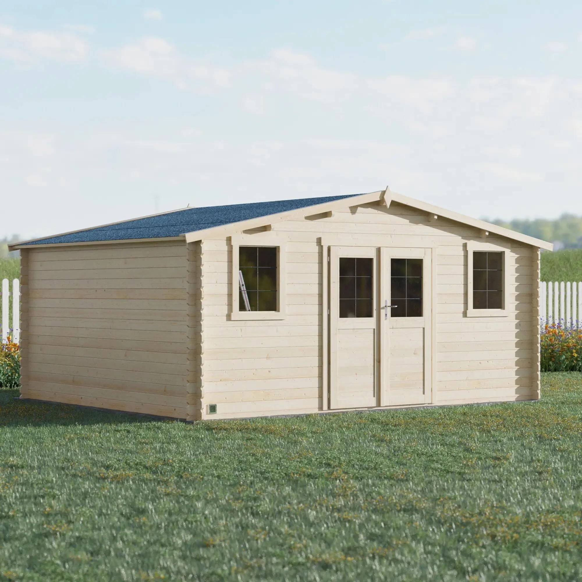 Cerland - Abri de jardin Juno bois - Cerland - Image 6