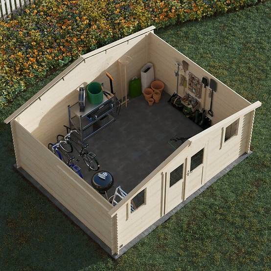 Cerland - Abri de jardin Juno bois - Cerland - Image 10