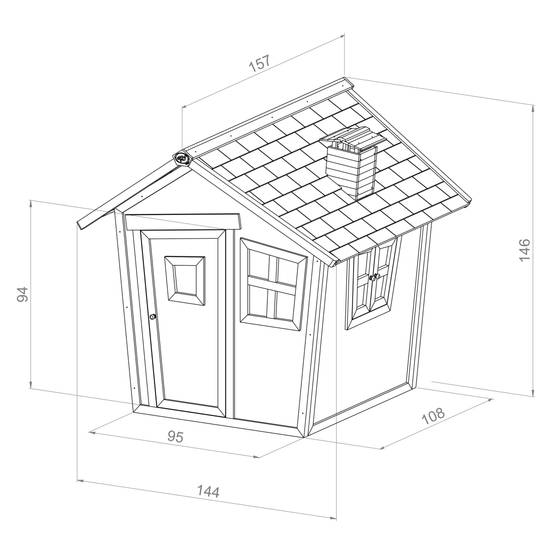 Axi - Maisonnette Enfant Bois – AXI - Image 14
