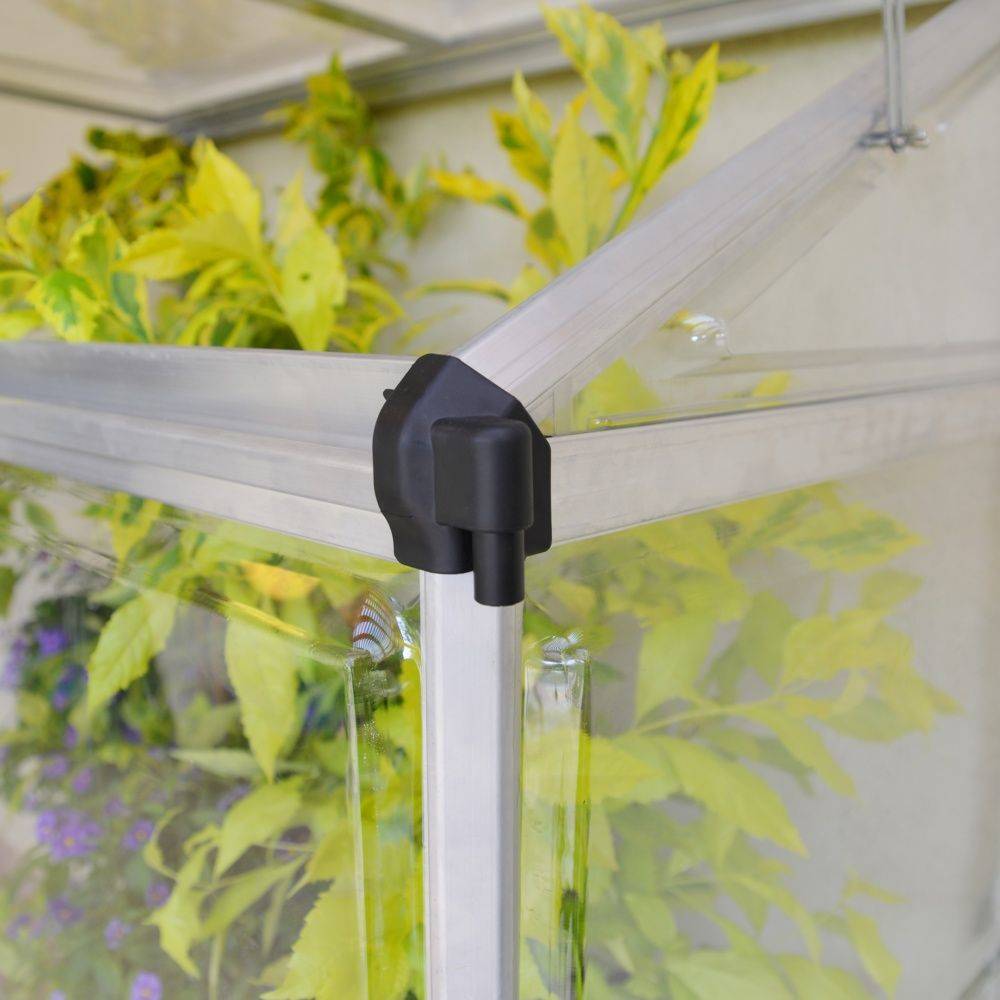 Serre adossée en polycarbonate alu 0.75 M2  - Palram Canopia - Image 7